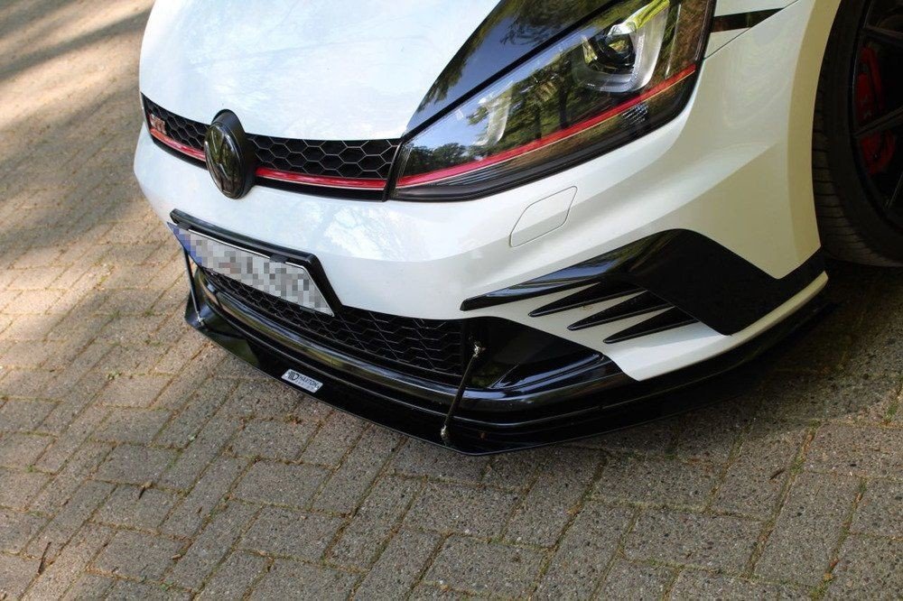 Maxtondesign Přední spoiler nárazníku VW GOLF VII GTI CLUBSPORT 2016 - 2017