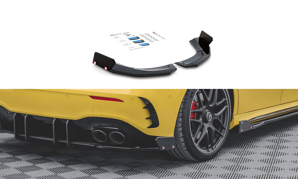 Maxtondesign Boční spoilery pod zadní nárazník Mercedes-AMG A45 S 2019 -