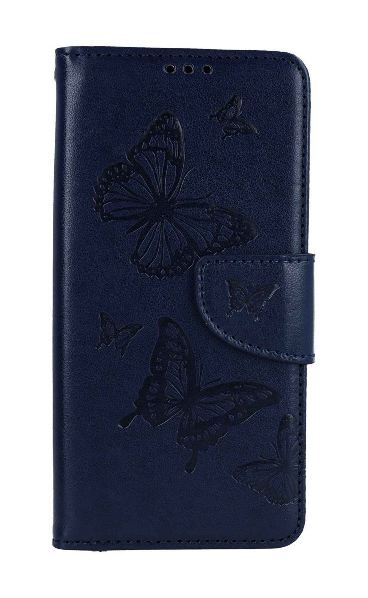 Pouzdro TopQ Samsung A54 5G knížkové Butterfly modré tmavé 111888