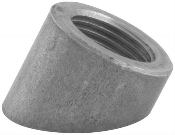 Noname Adaptér na lambda sondu k navaření M18 x 1,5mm úhel sklonu 45° s osazením na trubku - nerezová ocel