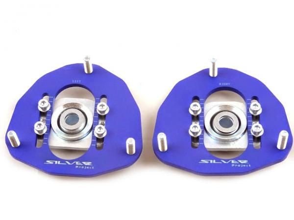 Přední horní uložení tlumičů (Pillowball Top Mounts) Silver Project Toyota Corolla AE86 Levin