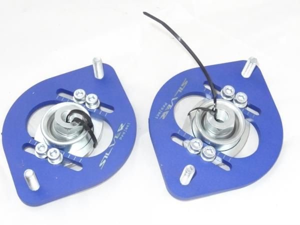 Přední horní uložení tlumičů (Pillowball Top Mounts) Silver Project Daihatsu Charade 3 G100/1/2