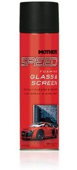 Mothers Speed Foaming Glass & Screen Cleaner - pěnový čistič skel, zrcadel a lesklých povrchů , sprej 562 ml
