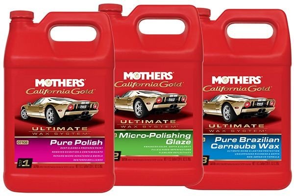 Mothers Ultimate Wax System BIG - revoluční třífázový systém péče o lak, velký akční set