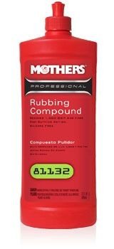 Mothers Professional Rubbing Compound - profesionální leštící pasta (abrazivní leštěnka), 946 ml