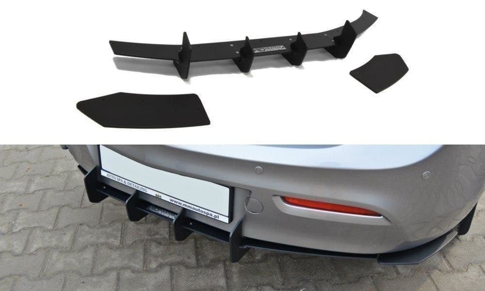 Maxtondesign Středový spoiler pod zadní nárazník Mazda 3 mk2 Sport (Preface) 2009 - 2011
