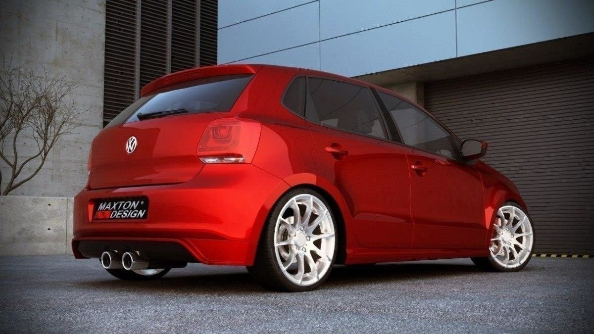 Maxtondesign Středový spoiler pod zadní nárazník VW Polo V 2009 - 2014