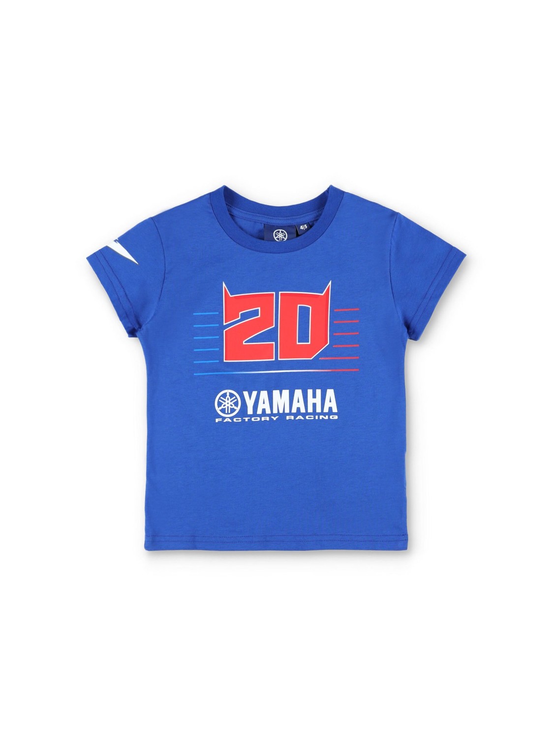 GP Racing Apparel Dětské triko Fabio Quartararo Yamaha MotoGP Logo modré 6-7 let