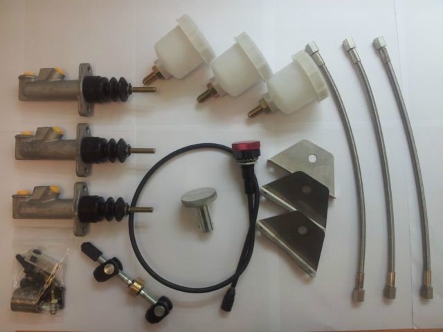 Instalační kit Compbrake pro pedálový box - Option D