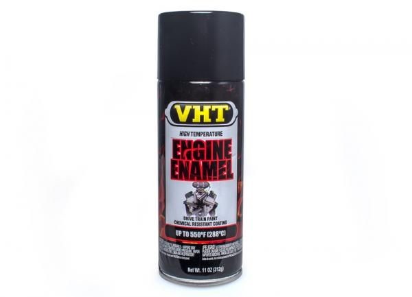 VHT Paint Barva na motor VHT Engine Enamel - lesklá černá