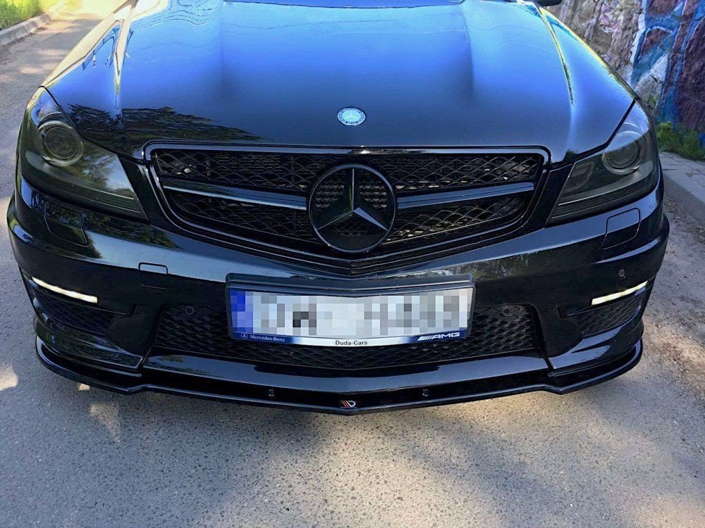 Maxtondesign Přední spoiler nárazníku MERCEDES-BENZ AMG C63 W204 FACELIFT (2011-2014)