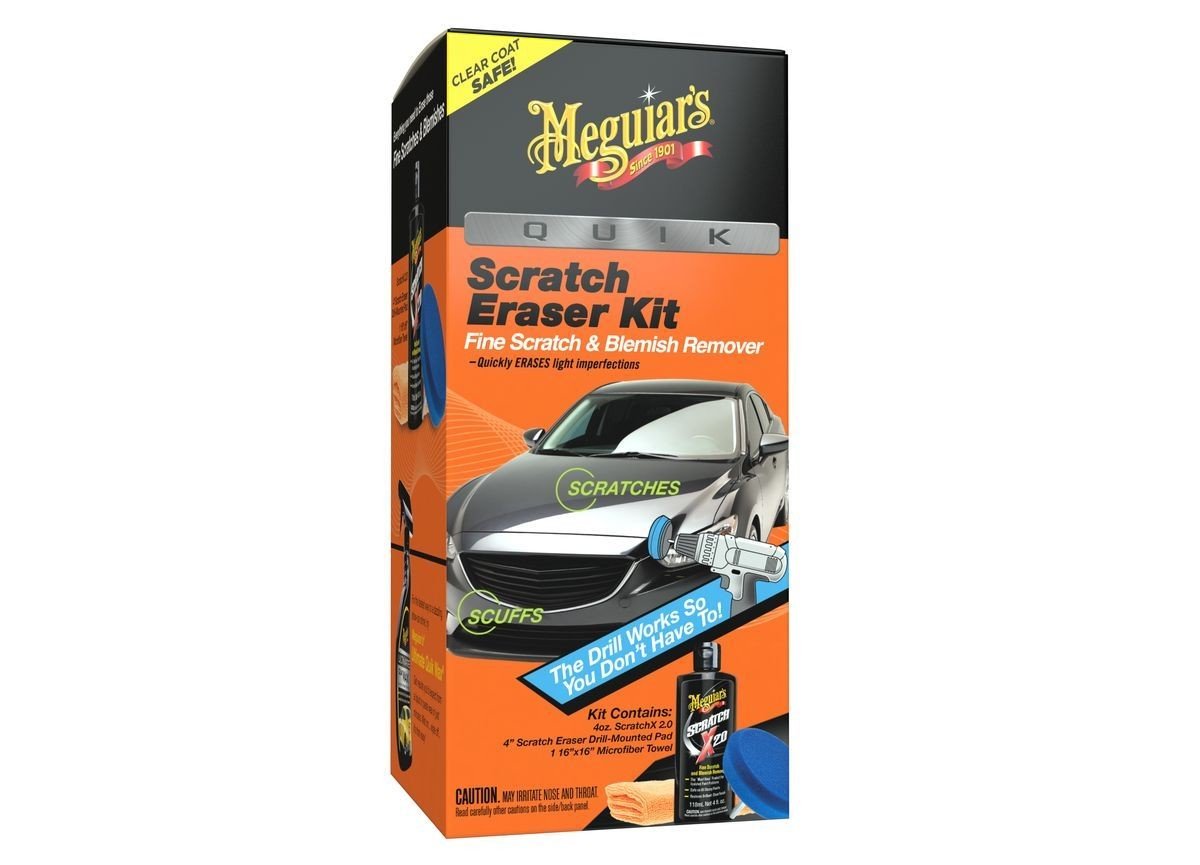 Meguiars Meguiar's Quik Scratch Eraser Kit - sada pro lokální odstranění defektů laku