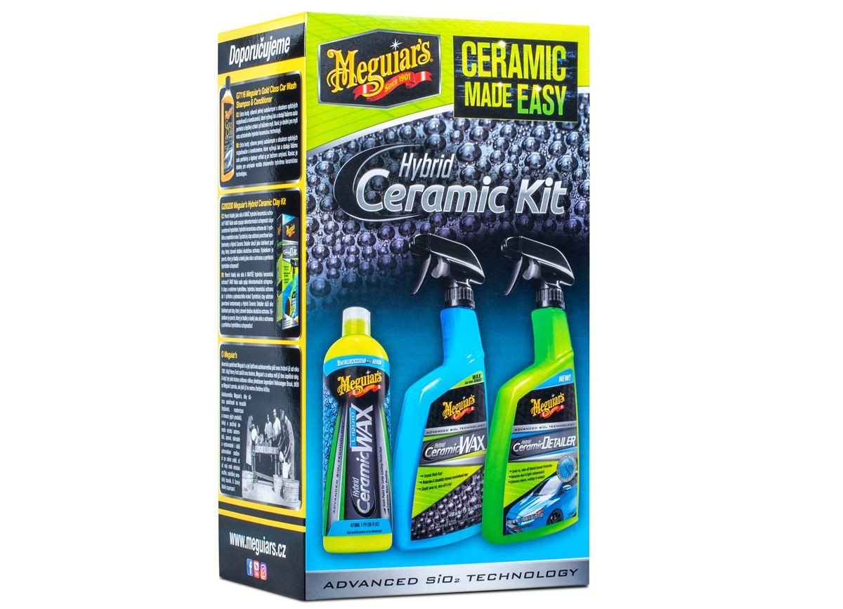 Meguiars Meguiar's Hybrid Ceramic Kit - sada hybridní keramické autokosmetiky pro ochranu a údržbu laku