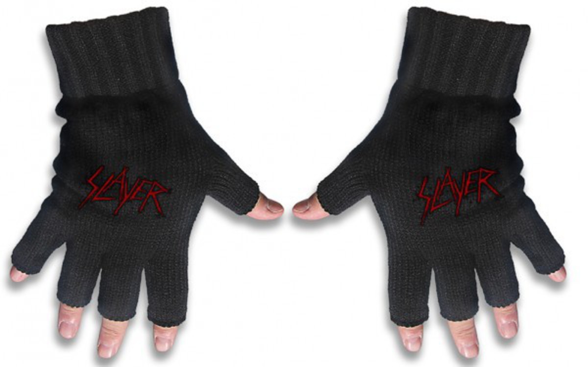 rukavice bezprsté Slayer - Logo 1 - FG032 - RAZAMATAZ