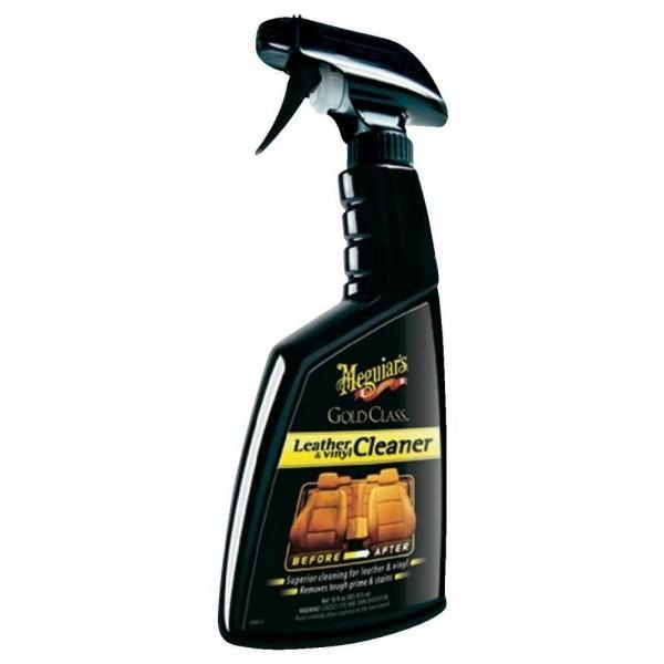Meguiars Gold Class Leather & Vinyl Cleaner 450ml - extra účinný čistič kůže