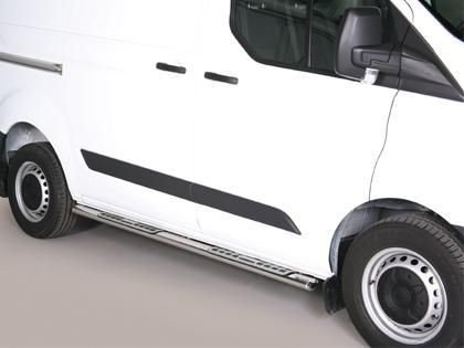 Misutonida Nerez boční designové nášlapy FORD Transit Custom (L1) 13-