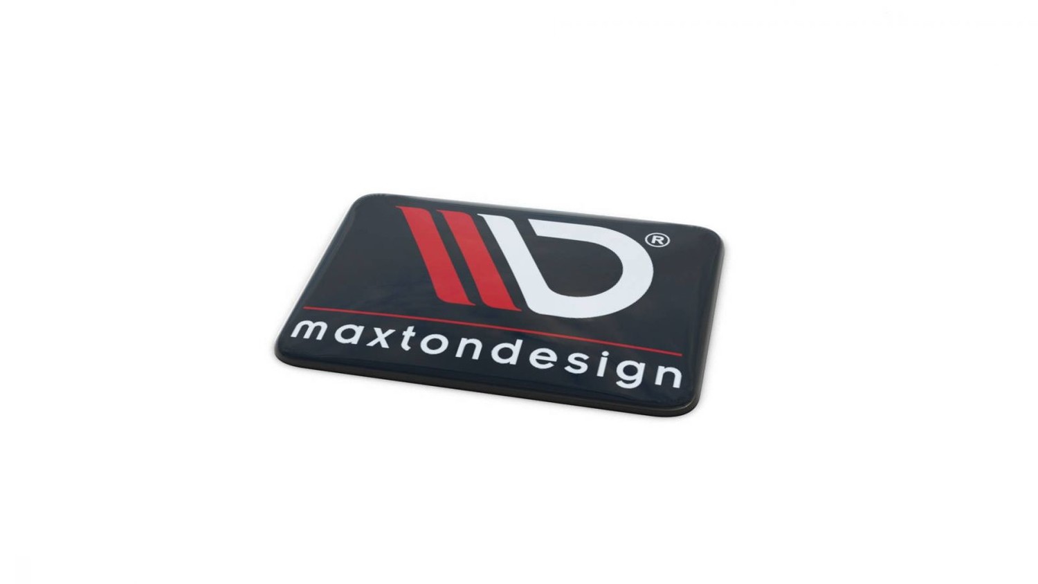 3D Nálepka Maxtondesign Červená A1