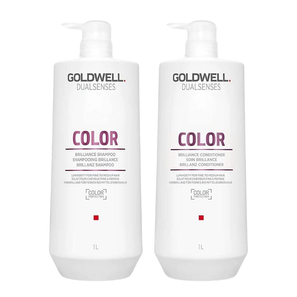 GOLDWELL Goldwell Dualsenses Color Brilliance Sada pro krásné vlasy se zářivým efektem