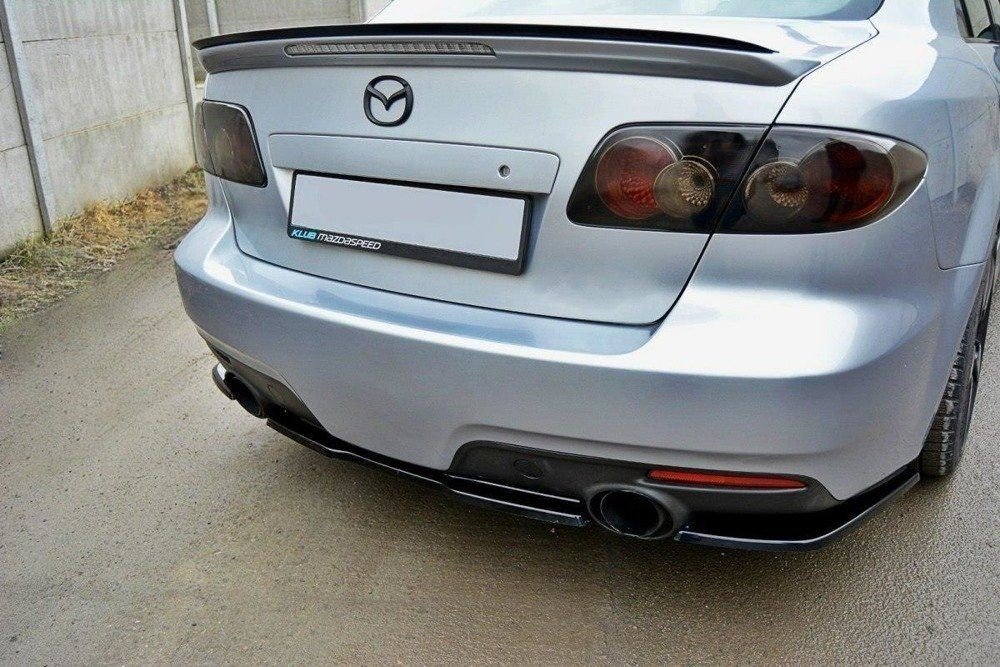 Maxtondesign Středový spoiler pod zadní nárazník Mazda 6 Mk1 MPS 2006- 2007