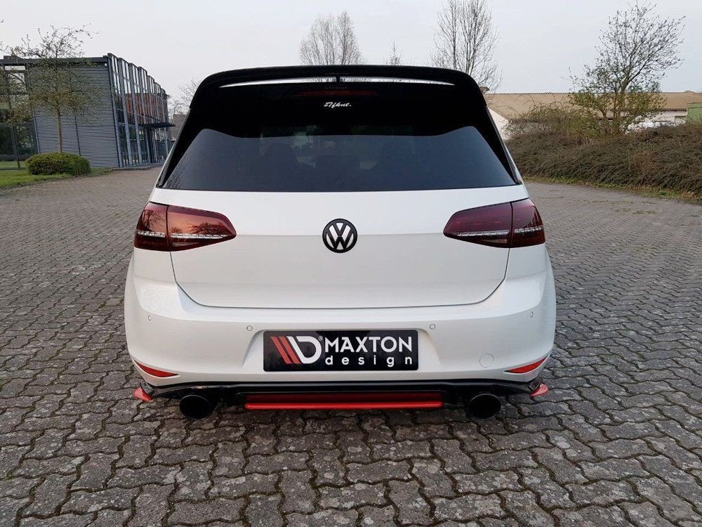 Maxtondesign Středový spoiler pod zadní nárazník VW GOLF Mk7 GTI CLUBSPORT 2016- 2017