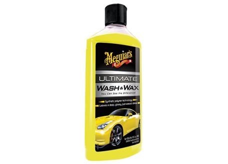 Meguiars Meguiar's Ultimate Wash & Wax - luxusní, nejkoncentrovanější autošampon s příměsí karnauby a polymer