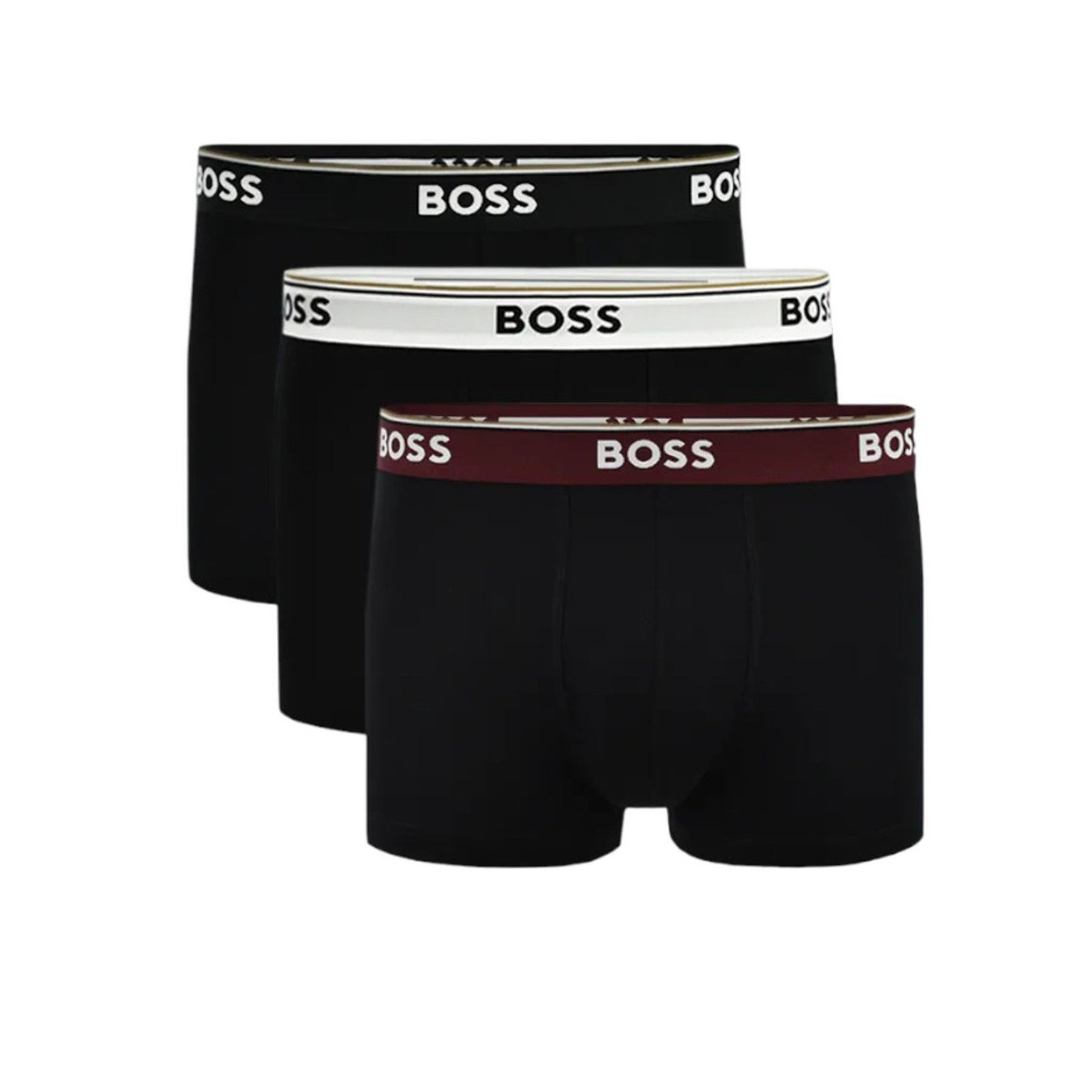 3PACK pánské boxerky Hugo Boss černé (50499420 973) XXL