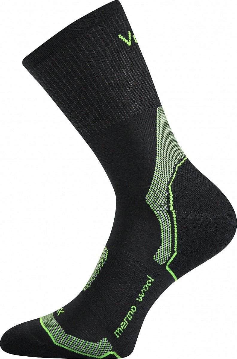 Ponožky unisex vlněné Voxx Indy - tmavě šedé, 35-38