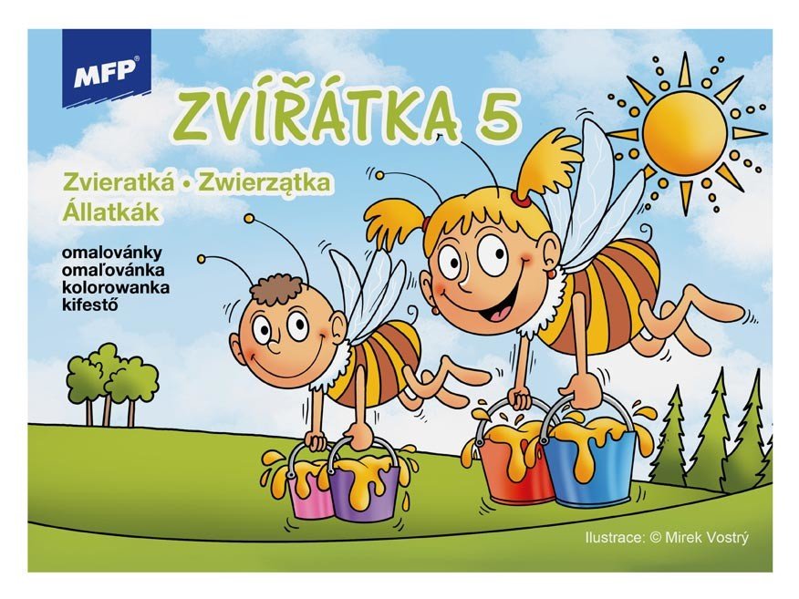 MFP 5301188 Omalovánky Zvířátka 5