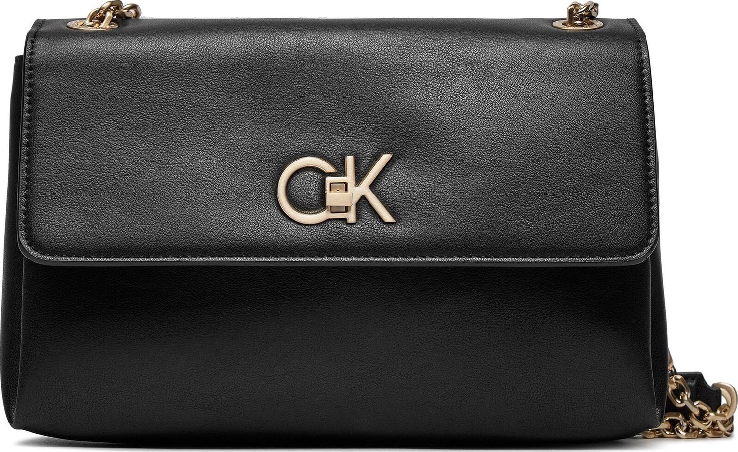 Kabelka Calvin Klein Re-Lock Ew Conv Crossbody K60K611084 Ck Black BEH