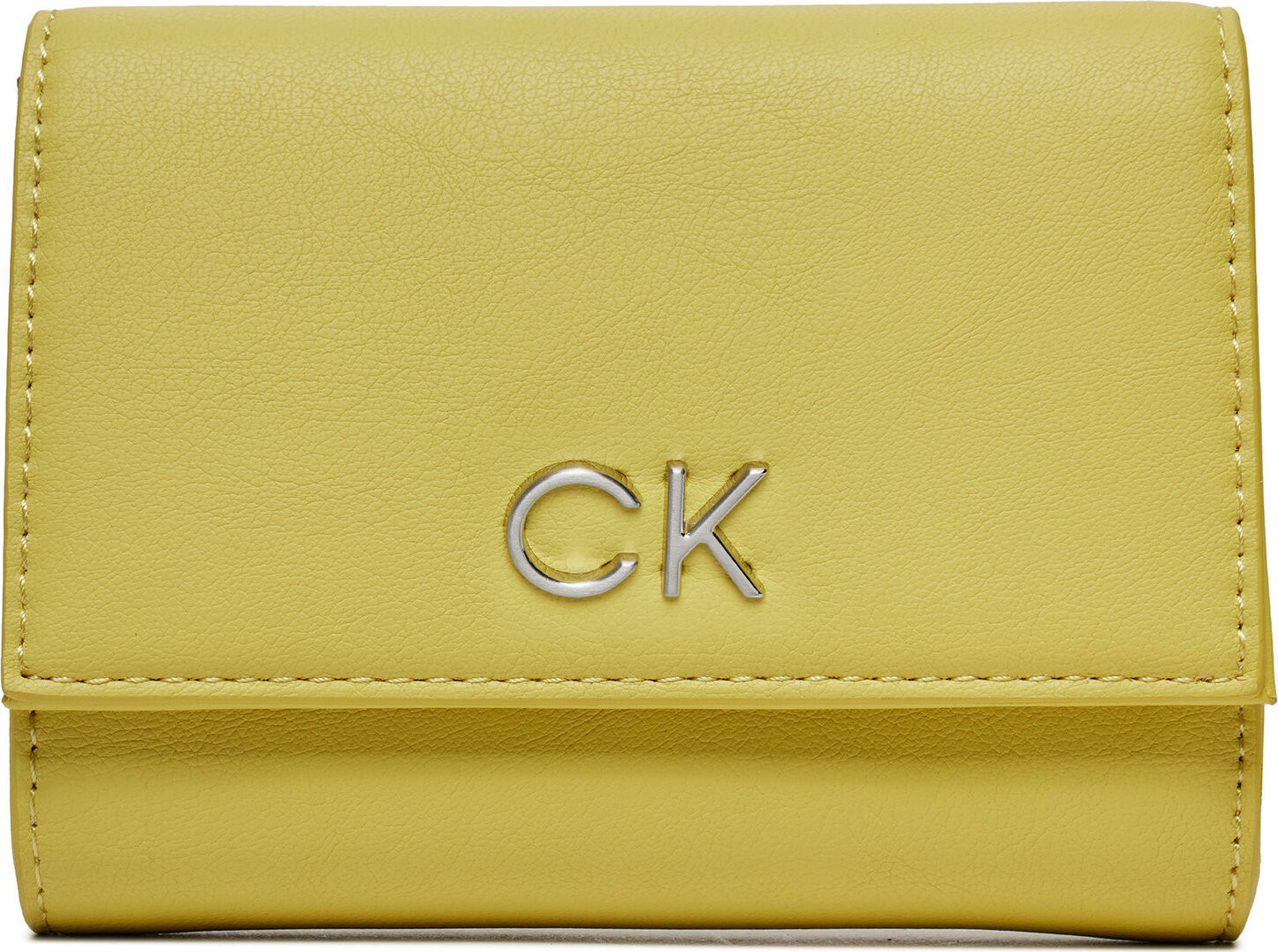 Velká dámská peněženka Calvin Klein Re-Lock Trifold Md K60K608994 Citrus ZAV