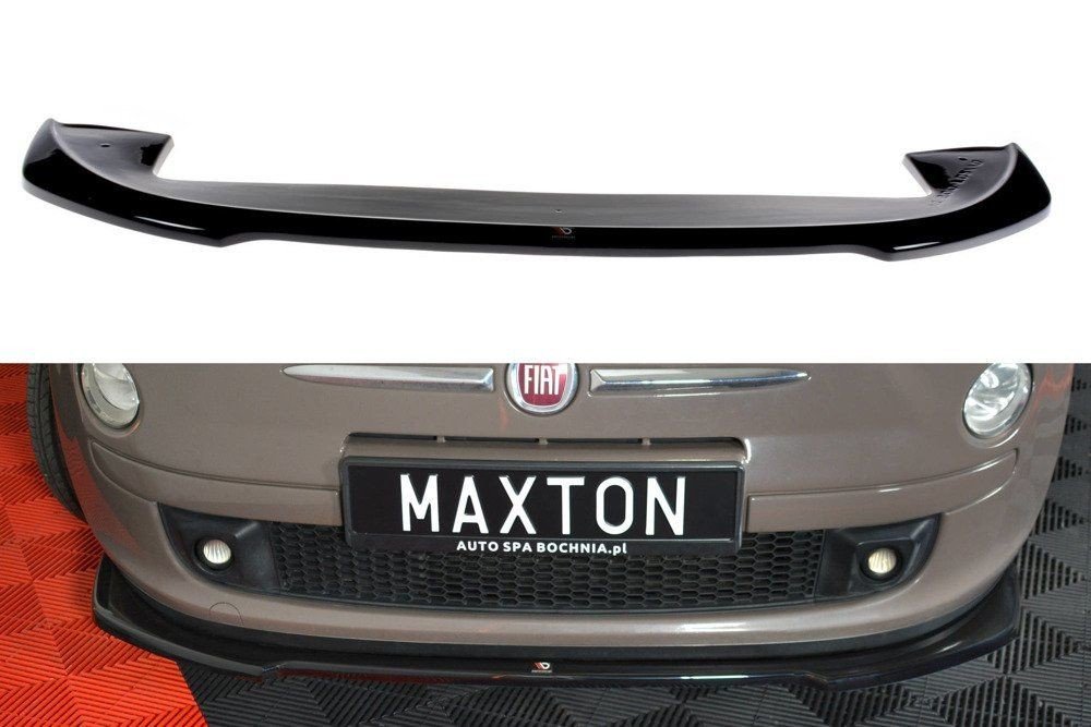 Maxtondesign Přední spoiler nárazníku FIAT 500 HATCHBACK PREFACE (2007-2015)