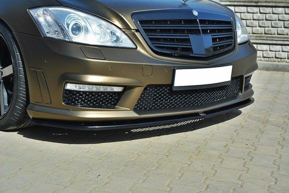 Maxtondesign Přední spoiler nárazníku Mercedes S W221 AMG Facelift version 2009 - 2013