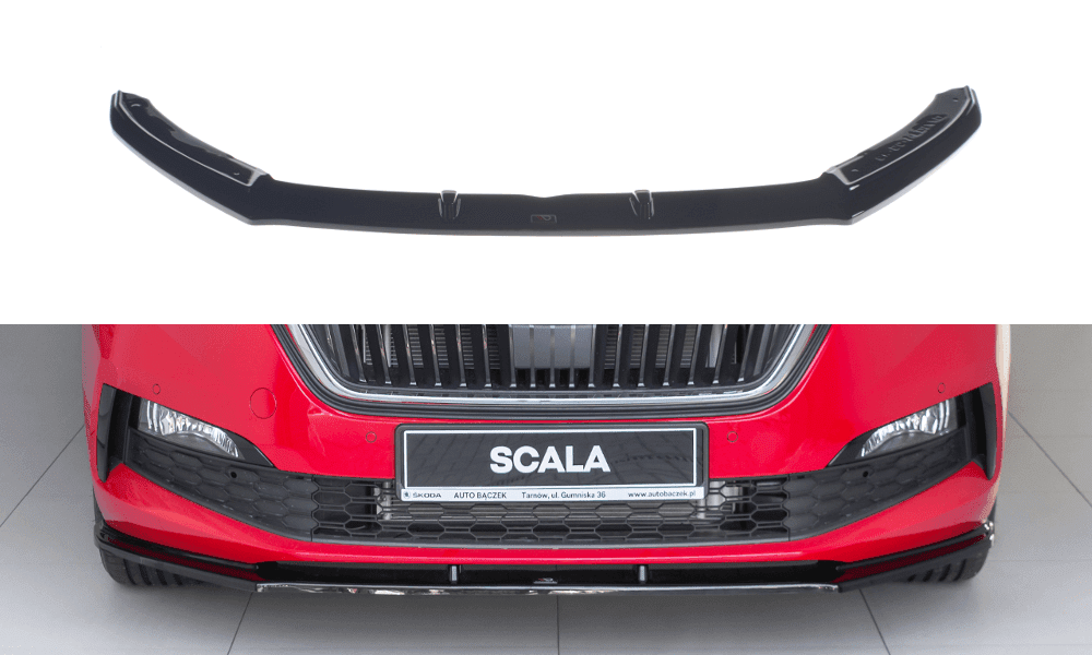 Maxtondesign Přední spoiler nárazníku Škoda Scala 2019 -