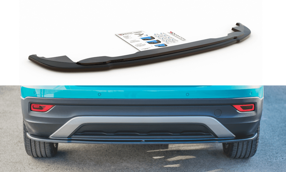 Maxtondesign Středový spoiler pod zadní nárazník Volkswagen T-Cross 2018 -