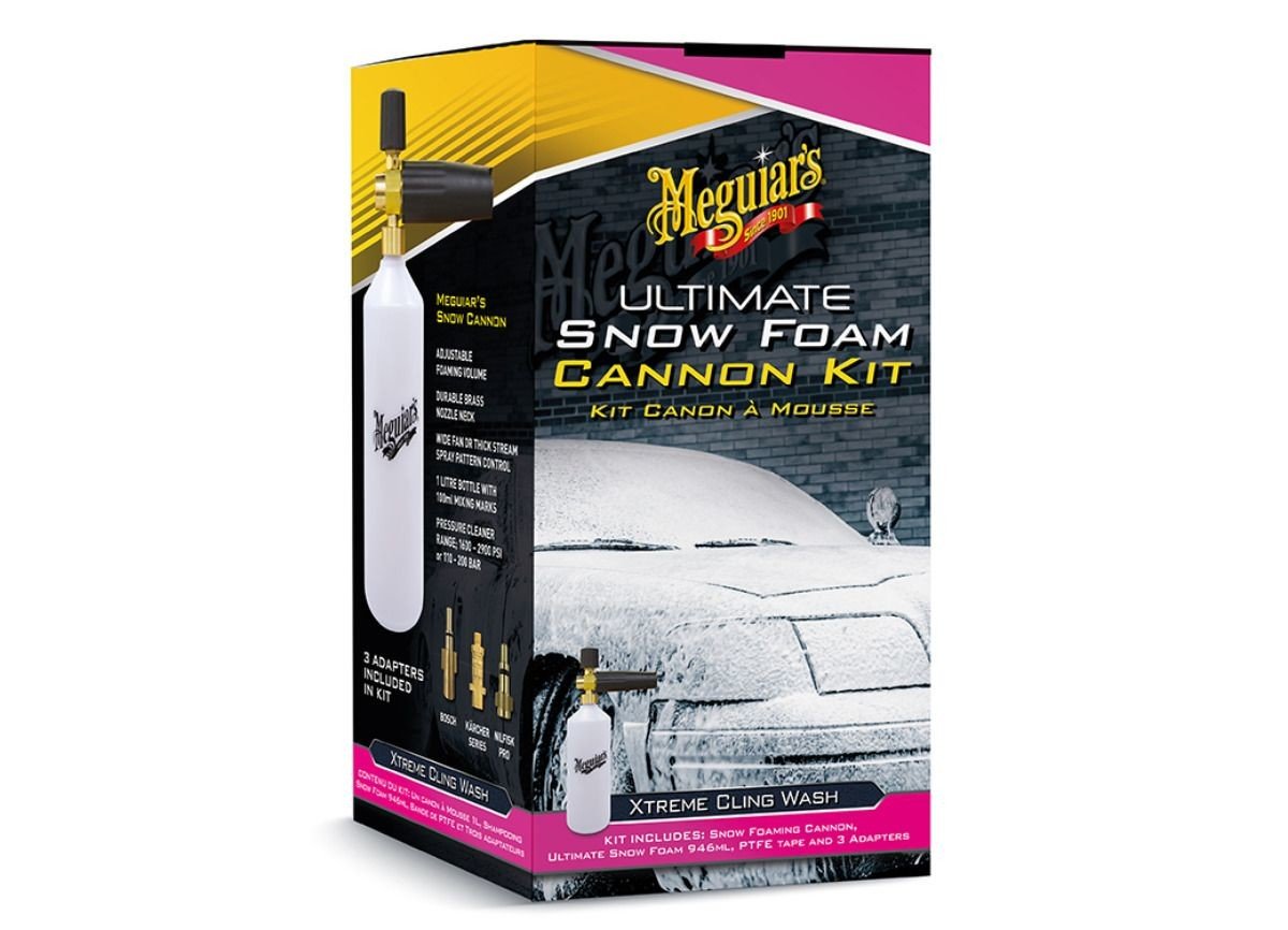 Meguiars Meguiar's Ultimate Snow Foam Cannon Kit - sada napěňovače a autošamponu Meguiar's Ultimate Snow Foam