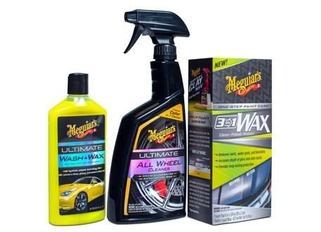 Meguiars Meguiar's Essentials Car Care Kit - sada nepostradatelných produktů pro péči o auto