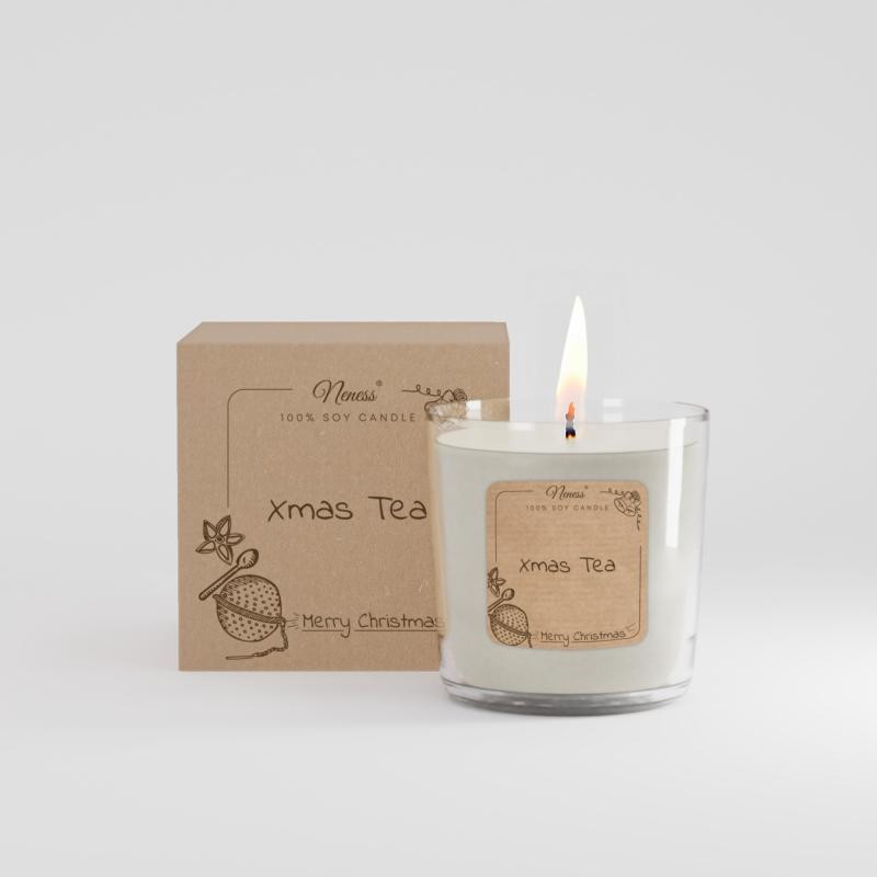 Neness Xmas Tea Candle 100% sójová svíčka s vůní vánočního čaje 180g