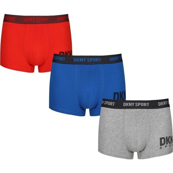 DKNY CHICO Pánské boxerky, šedá, veľkosť XL