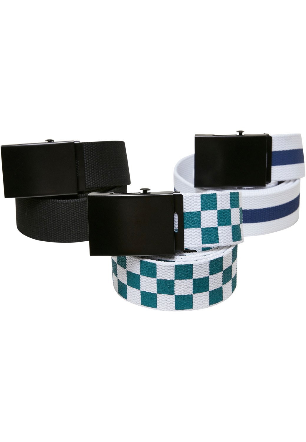 Opasky Trio black/jaspis/spaceblue