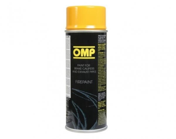 Žáruvzdorná barva OMP Firepaint žlutá - 400ml