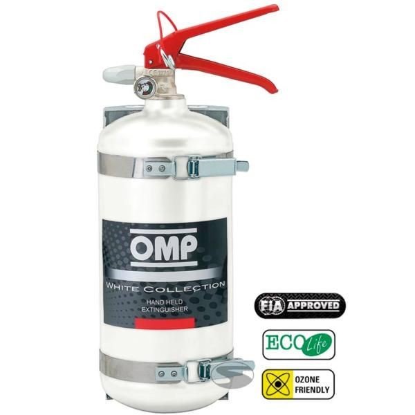 Hasící přístroj OMP 2,4l - hliníkový, FIA homologace (pěnový)