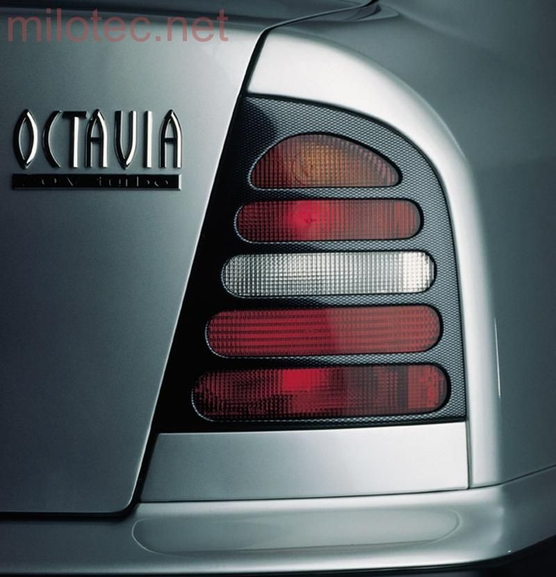 Milotec  Kryty zadních světel, Octavia I. Limousine, 1997-2000