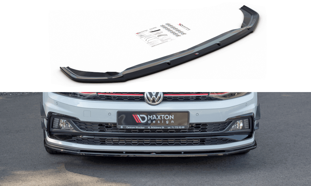 Maxtondesign Přední spoiler nárazníku VW POLO MK6 GTI 2017-