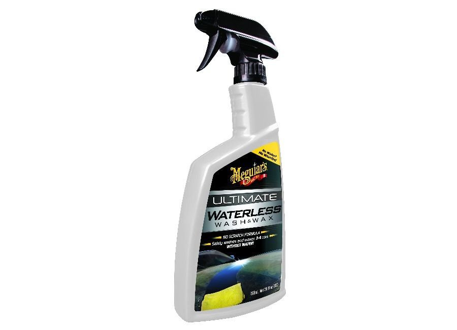 Meguiars Meguiar's Ultimate Waterless Wash & Wax - přípravek pro mytí bez vody, s voskem, 768 ml