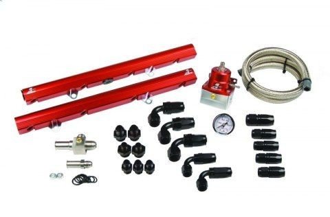 Aeromotive 5,0 l Ford Street Billet Fuel Rail System (Ford 5.0 86-98) 5/8in ID