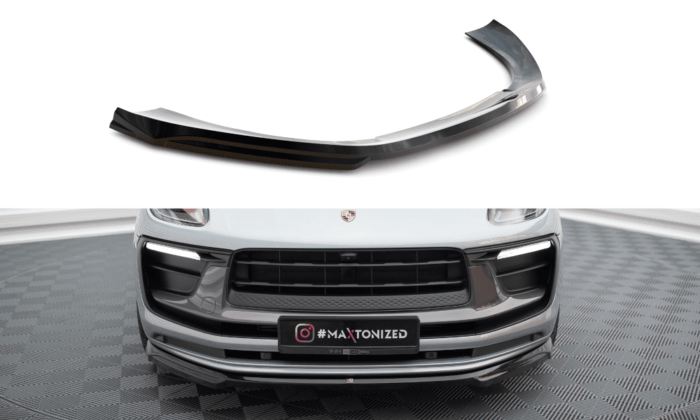 Maxtondesign Přední spoiler nárazníku Porsche Macan T Mk1 Facelift 2  2021 -