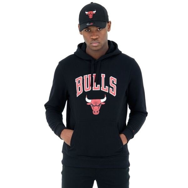 New Era NOS NBA REGULAR HOODY CHIBUL Pánská mikina, černá, veľkosť S