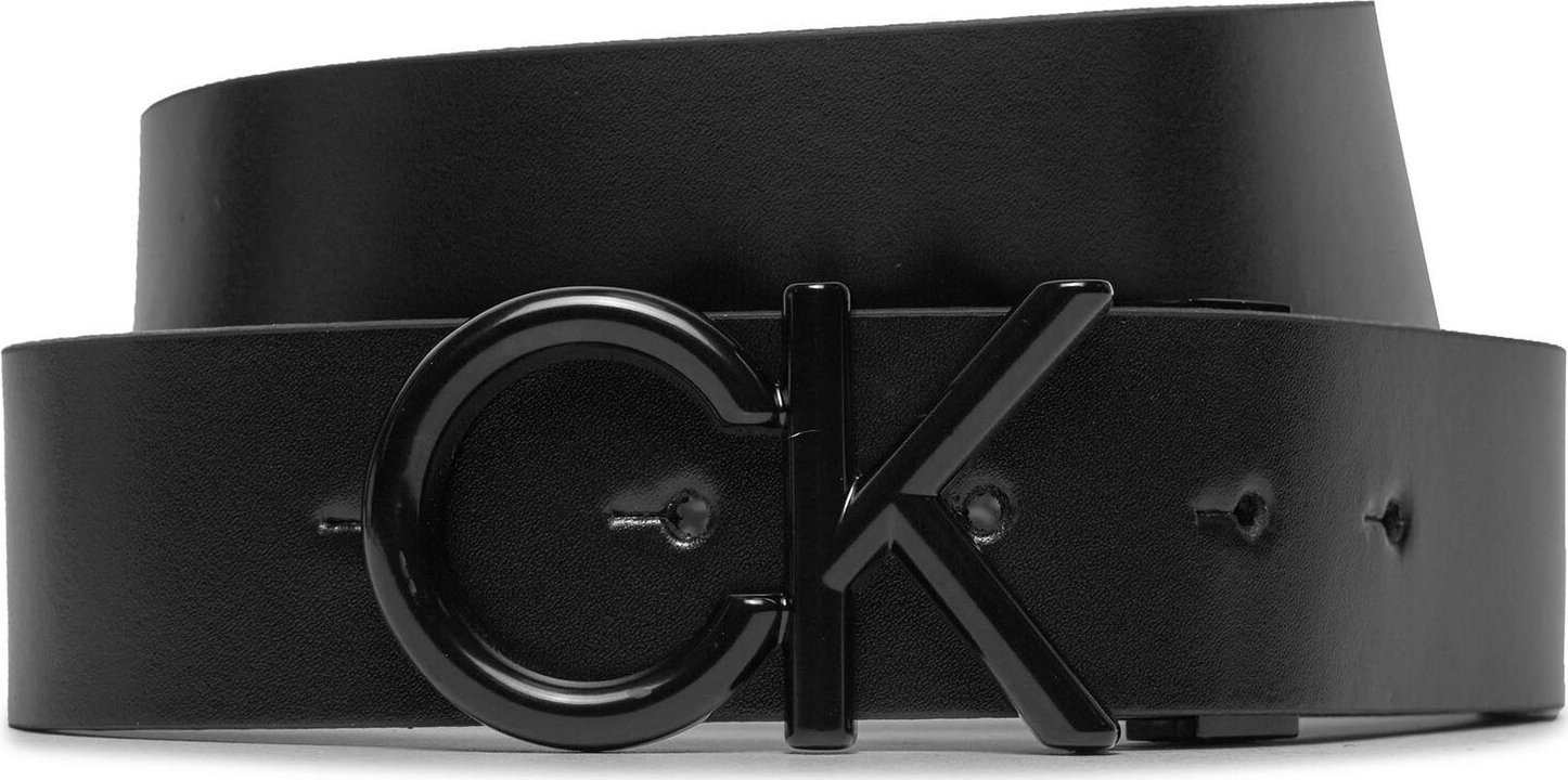 Pánský pásek Calvin Klein Adj/Rev Ck Metal Bombe Mono 35Mm K50K511358 Ck Black/Black Nano Mono BEH