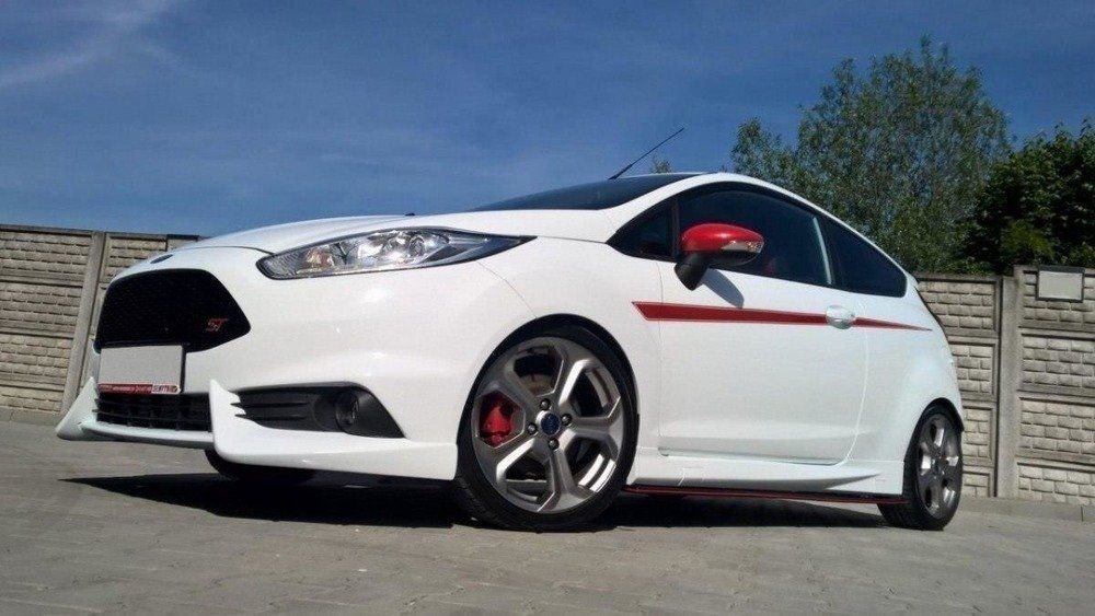 Maxtondesign Rozšíření předního nárazníku Ford Fiesta mk7 ST version 2013 - 2016