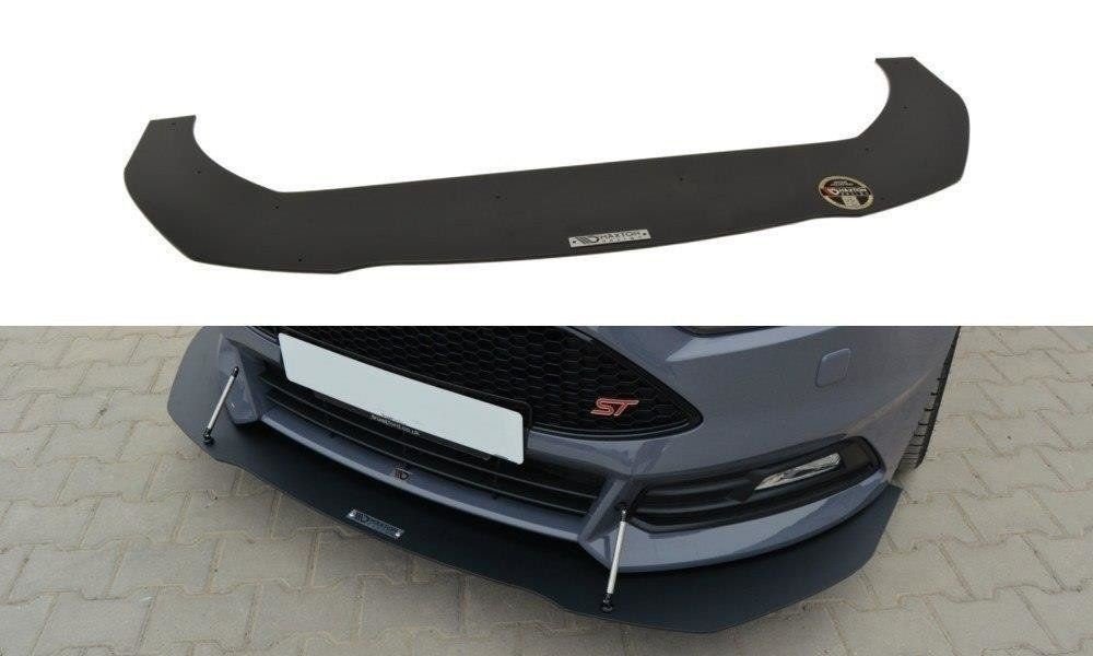Maxtondesign Přední spoiler nárazníku Ford Focus ST Mk3 2015-2018
